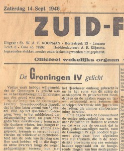 1946 Krant Gr IV  14-9-1946 DETAIL